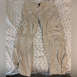 cream colored capris